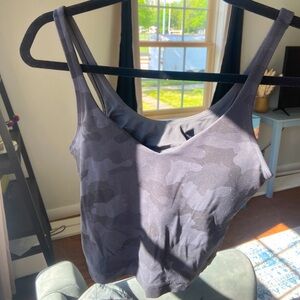 Lululemon Align Tank Top- Heritage 365 Camo Deep Coal Multi